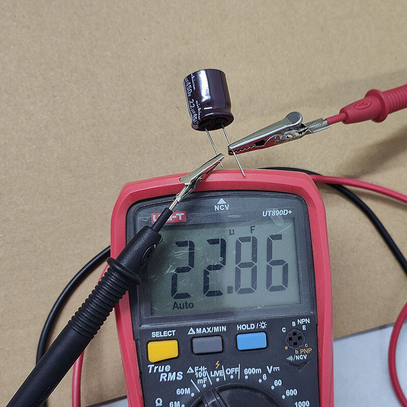5x 22uF 450V 105C Radial Electrolytic Capacitors Nichicon CA serie 18×20 mm