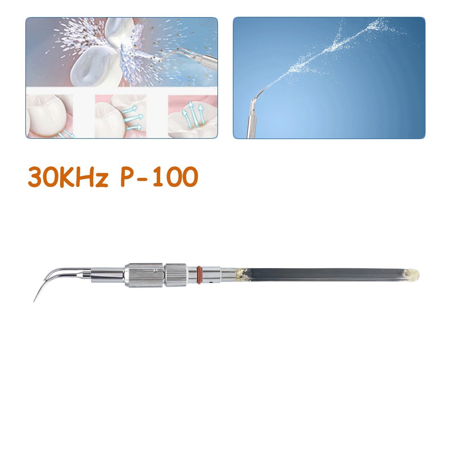 Dental Medical Cavitron Ultrasonic Insert 30KHz P-100 Tip Universal 1/3/5/50PCS