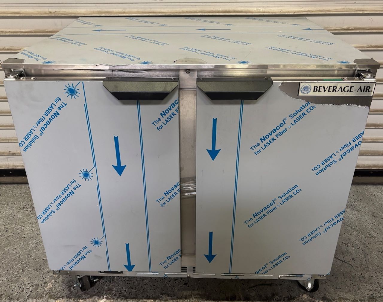 NEW 36″ Under Counter Refrigerator 2 Door NSF Beverage-Air UCR36AHC-23 #3697