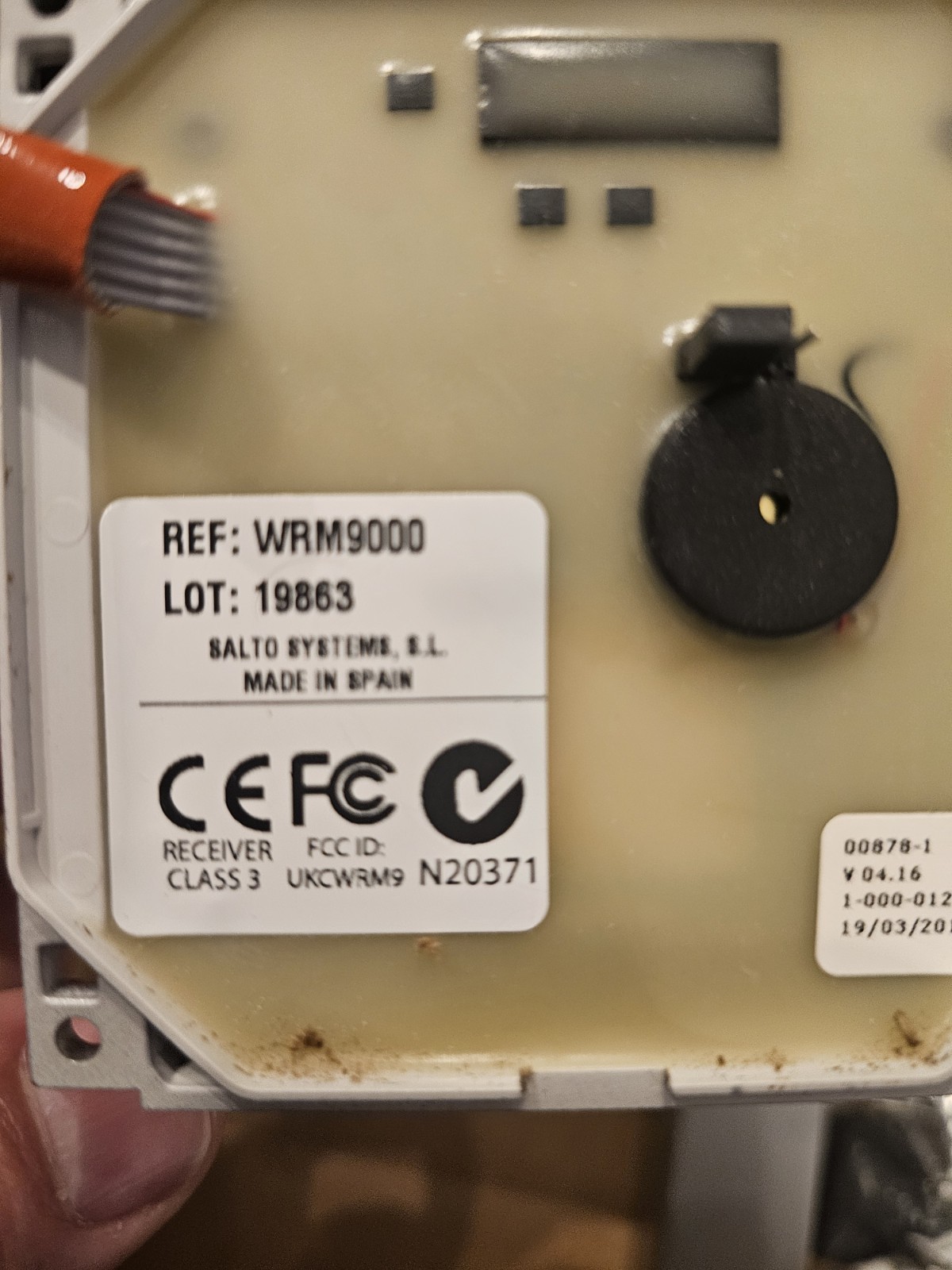 Salto UBOX9000US / CU50ENSVN “Hot-Spot” with WRM9000 reader