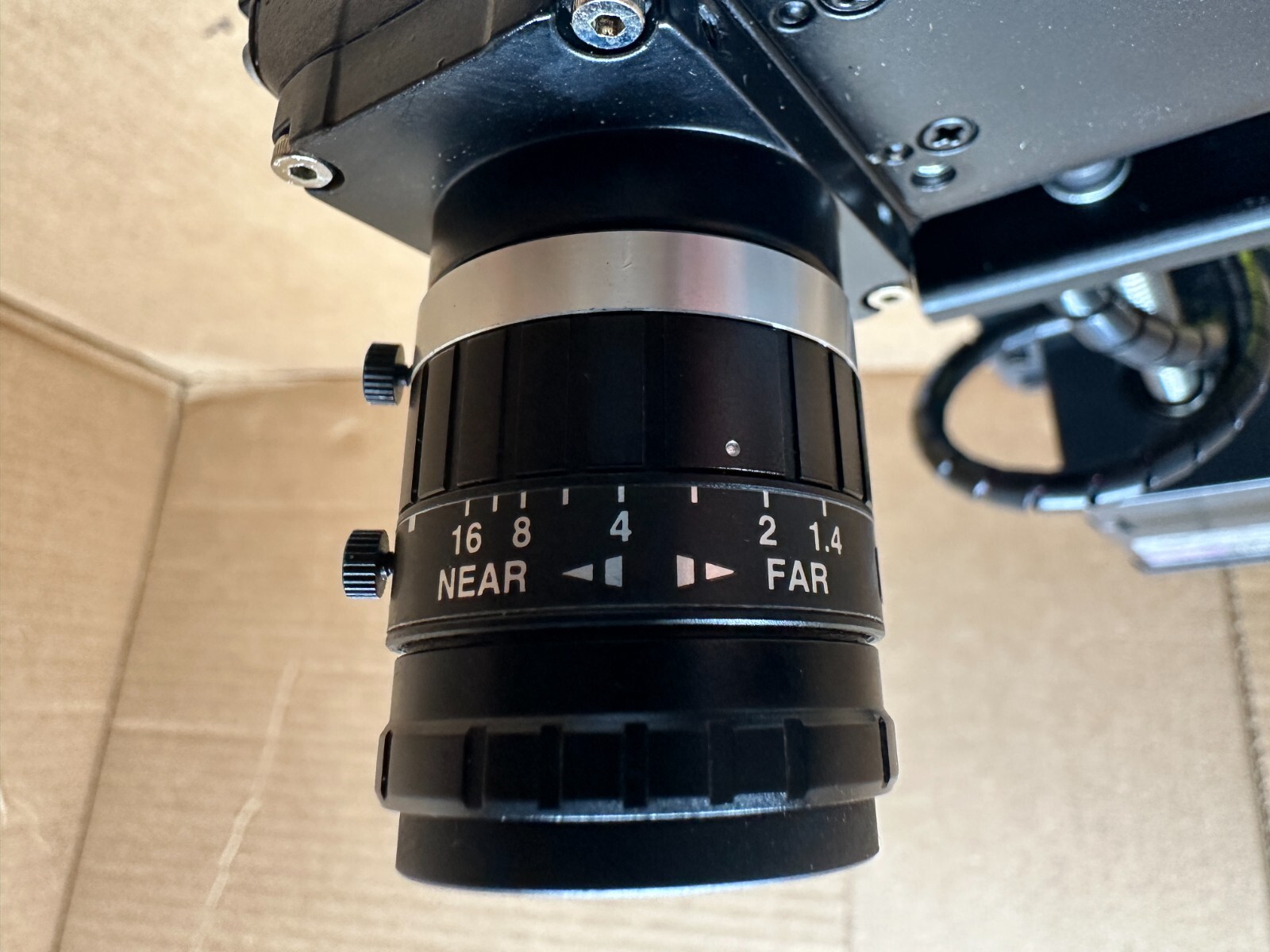 BASLER SCA640-70GM MONOCHROME CCD CAMERA + ORIENTAL DRL42PA2-10 S/N: 20925616