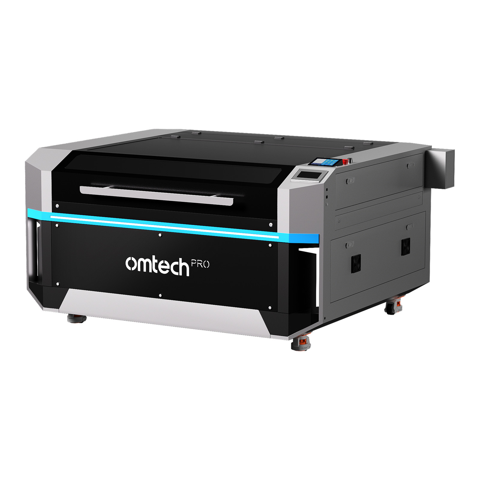 OMTech Pro 3655 Hybrid 150W Laser Cutter w Autofocus&Built-in Chiller – Used
