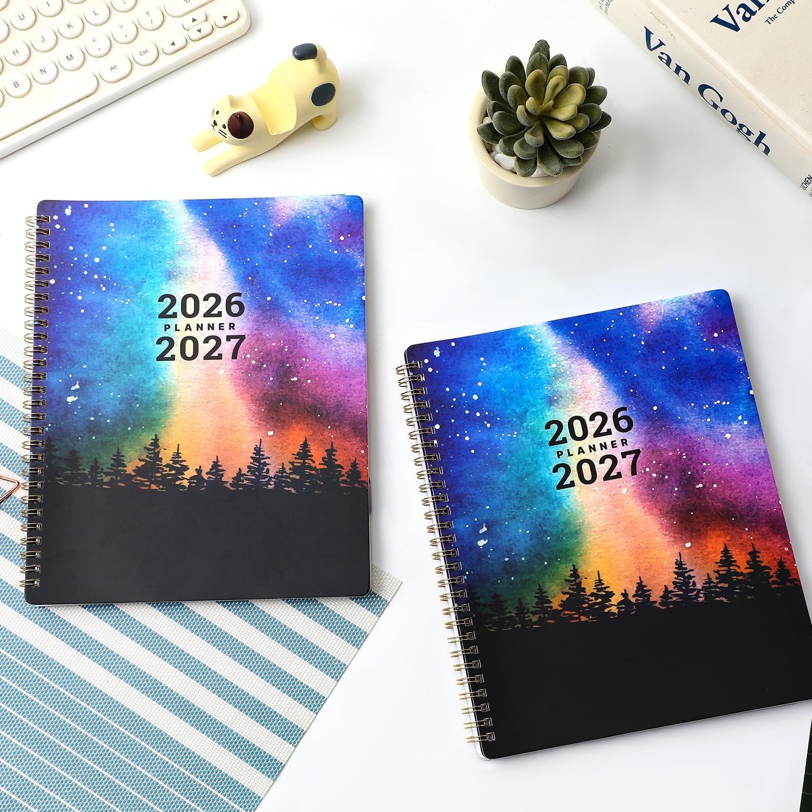 Planner 2026-2027 – Academic 136 pages, 8 X 10 inches, Colorful