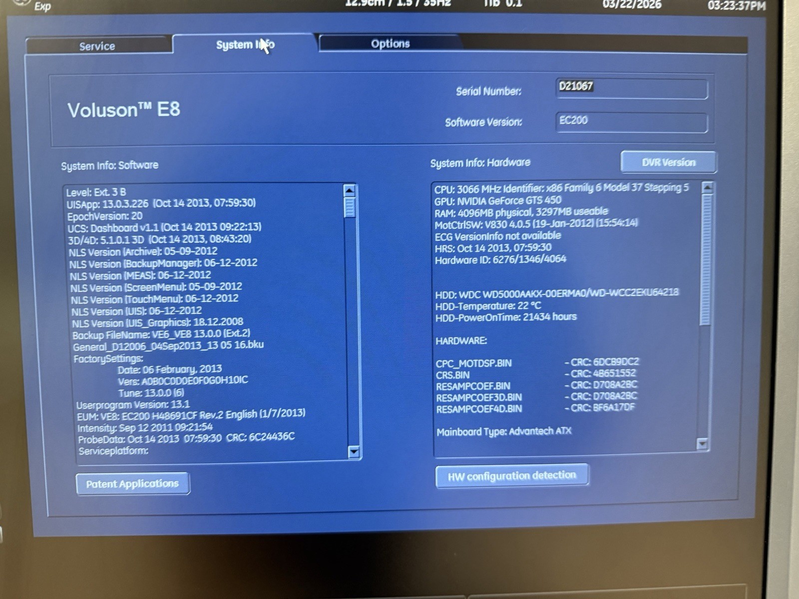 GE Voluson E8 Expert Ultrasound | 2 Probes | 4D HDlive | All Options | Warranty