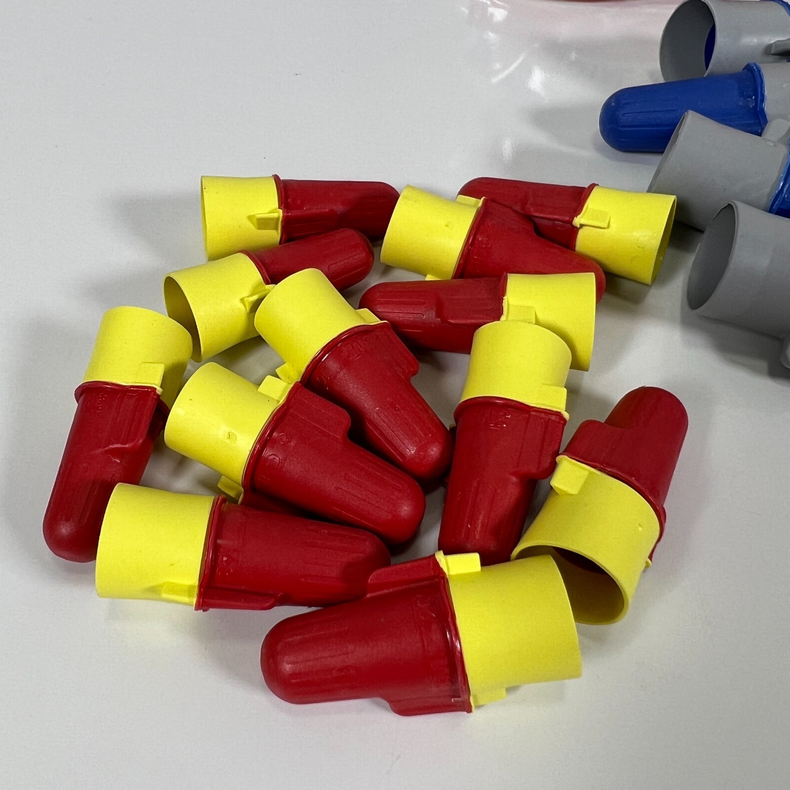3M Performance Plus Universal Wire Connector Blue/Gray, Red/Yellow 30Pk Lot (6x)