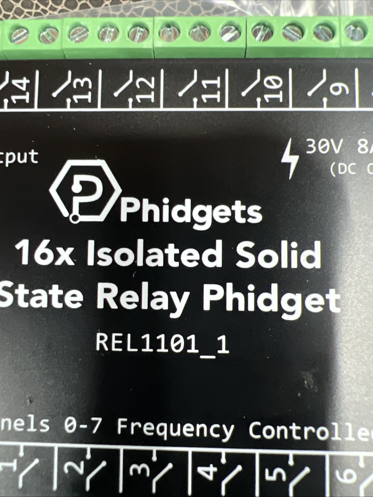 Phidgets REL1101_1 16x Isolated Solid State Relay Phidget REL1101 SSR Output 16X