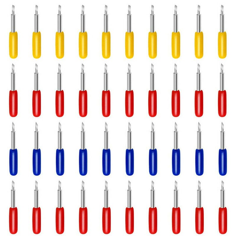 50Pcs 30°/45°/60° degree Roland Cutting Plotter Vinyl Cutter Blades