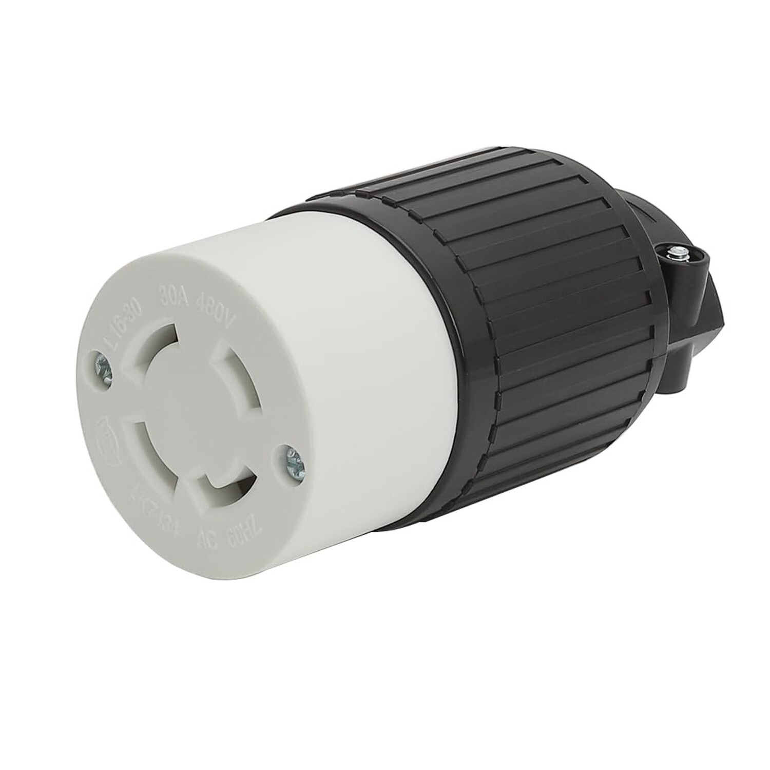 Nema L16-30R Male 30A 480V Industrial Grade AC Power Plug, NEMA L16-30R Locki…