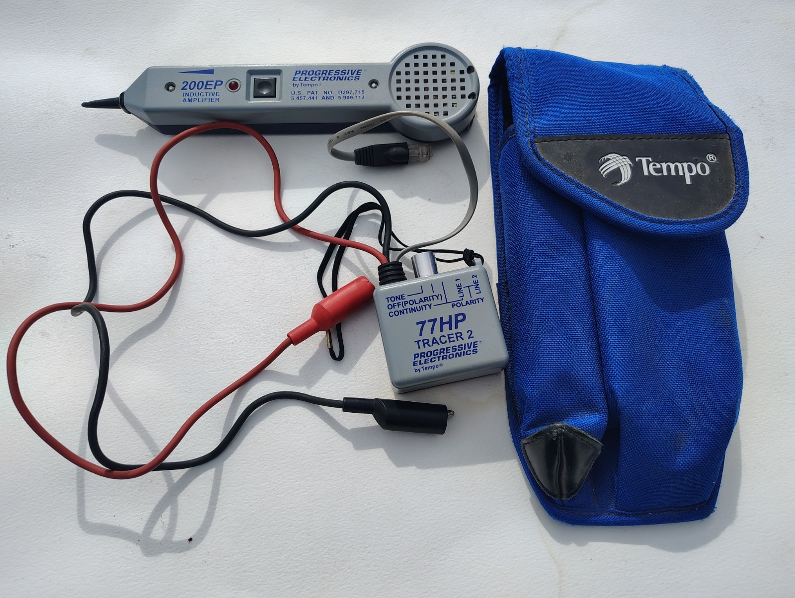 Tempo 200EP Inductive Amplifier & 77HP Tracer 2 Toner Tester Not used much.