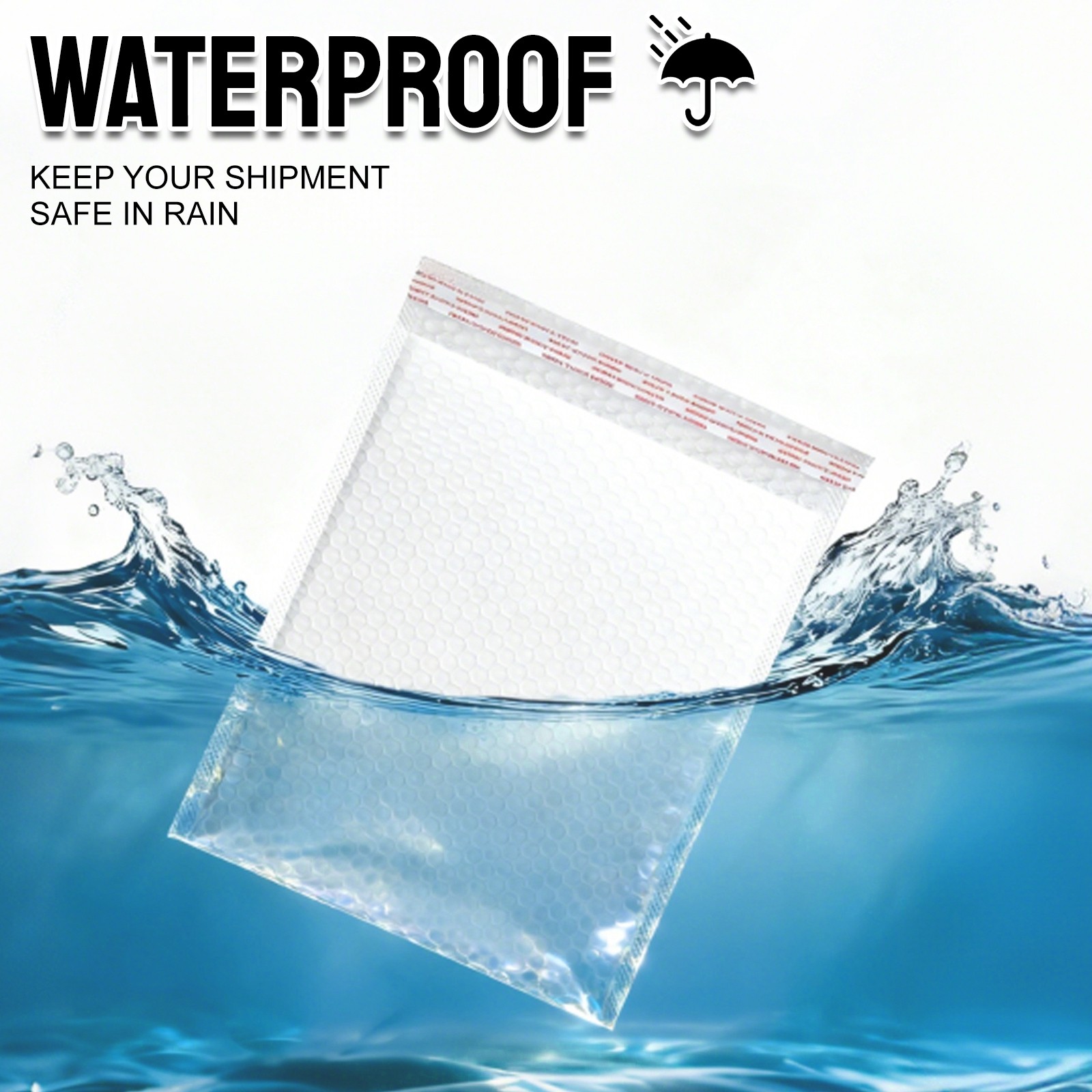 Poly Bubble Mailers Shipping Bags Envelopes 6.5″x9.25″ /9.5″x13.25″/8.5″ x11.25″