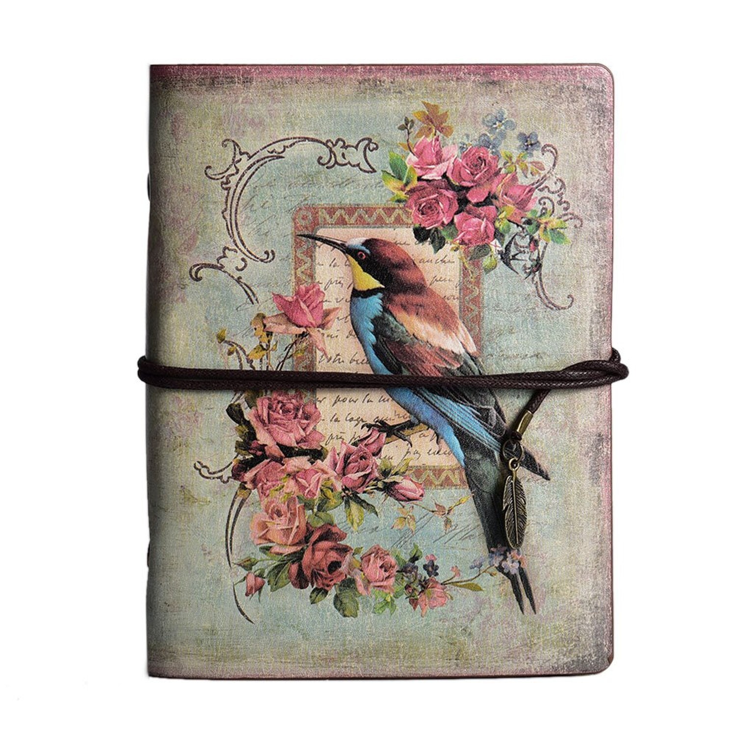 MALEDEN Vintage Refillable Journal, Premium Leather Traveler Notebook Sketchb…