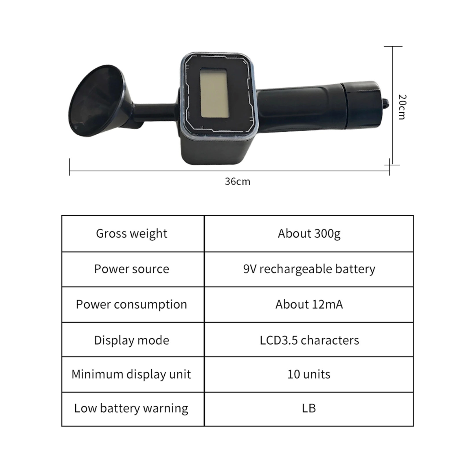 3.5 Inch Cow Mastitis Detector Subclinical Milk Testing Device for Cattle Farm