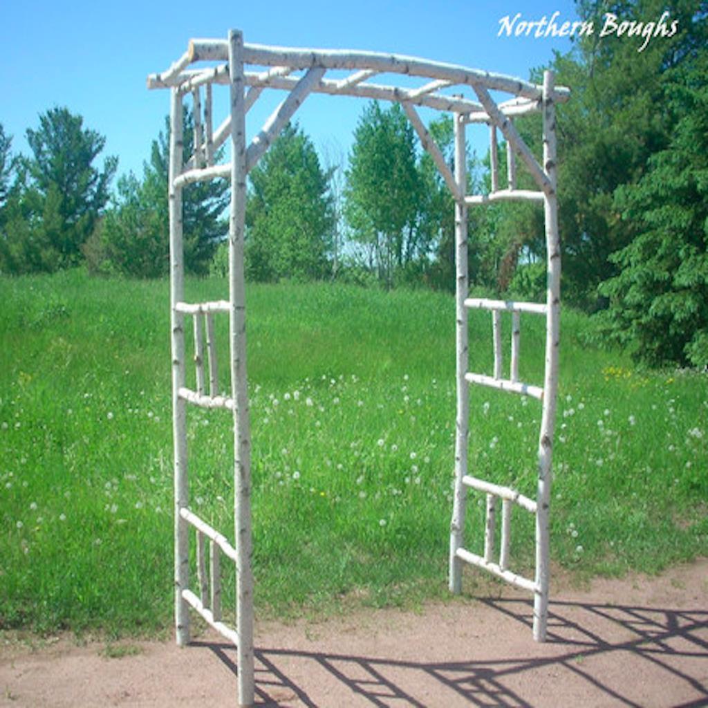 Birch Wedding Arch/Arbor Kit Deluxe