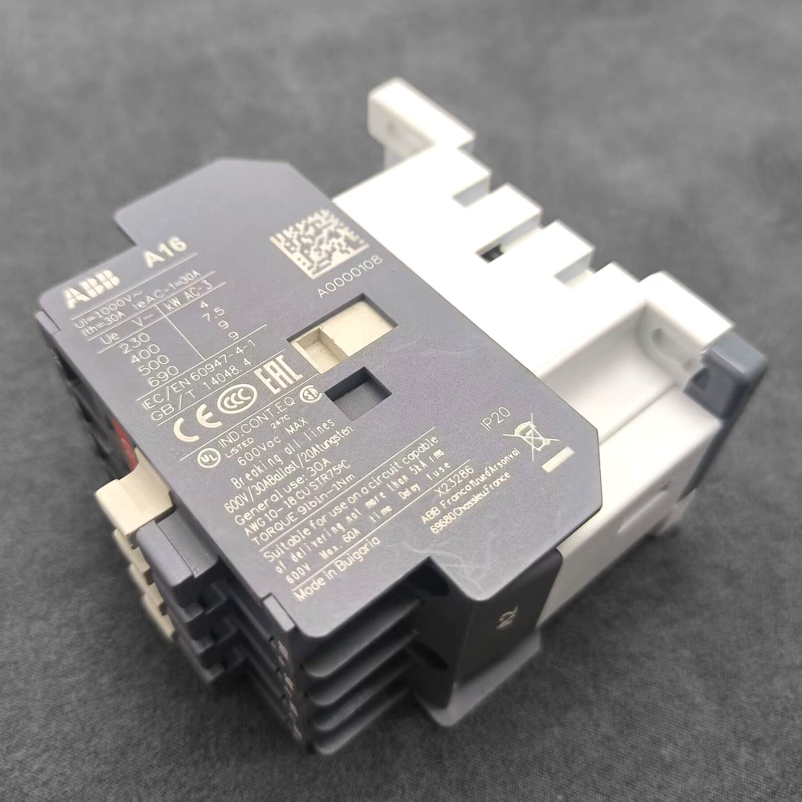 A16-04-00 Contactor for ABB 110V 50Hz / 110-120V 60Hz – A16-04-00-84