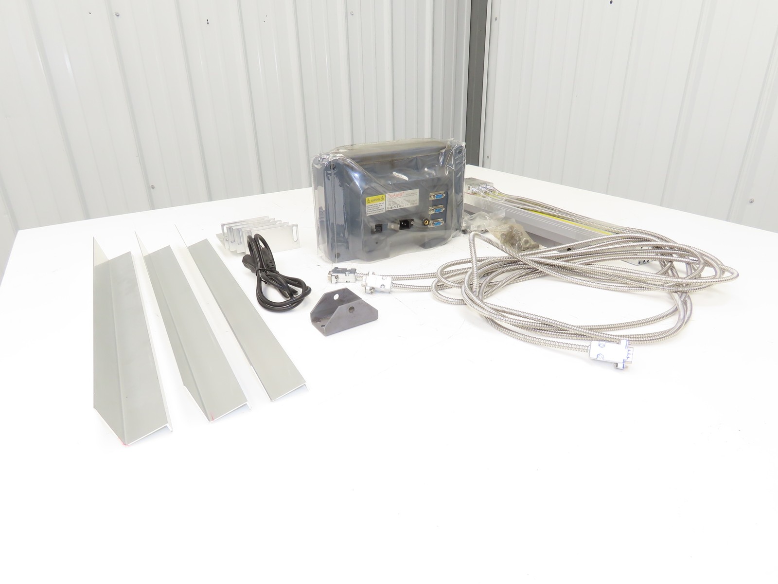 ToAuto DRO-3Axis HMI Controller Panel Push Button W/ Linear Scales Mount & Cord