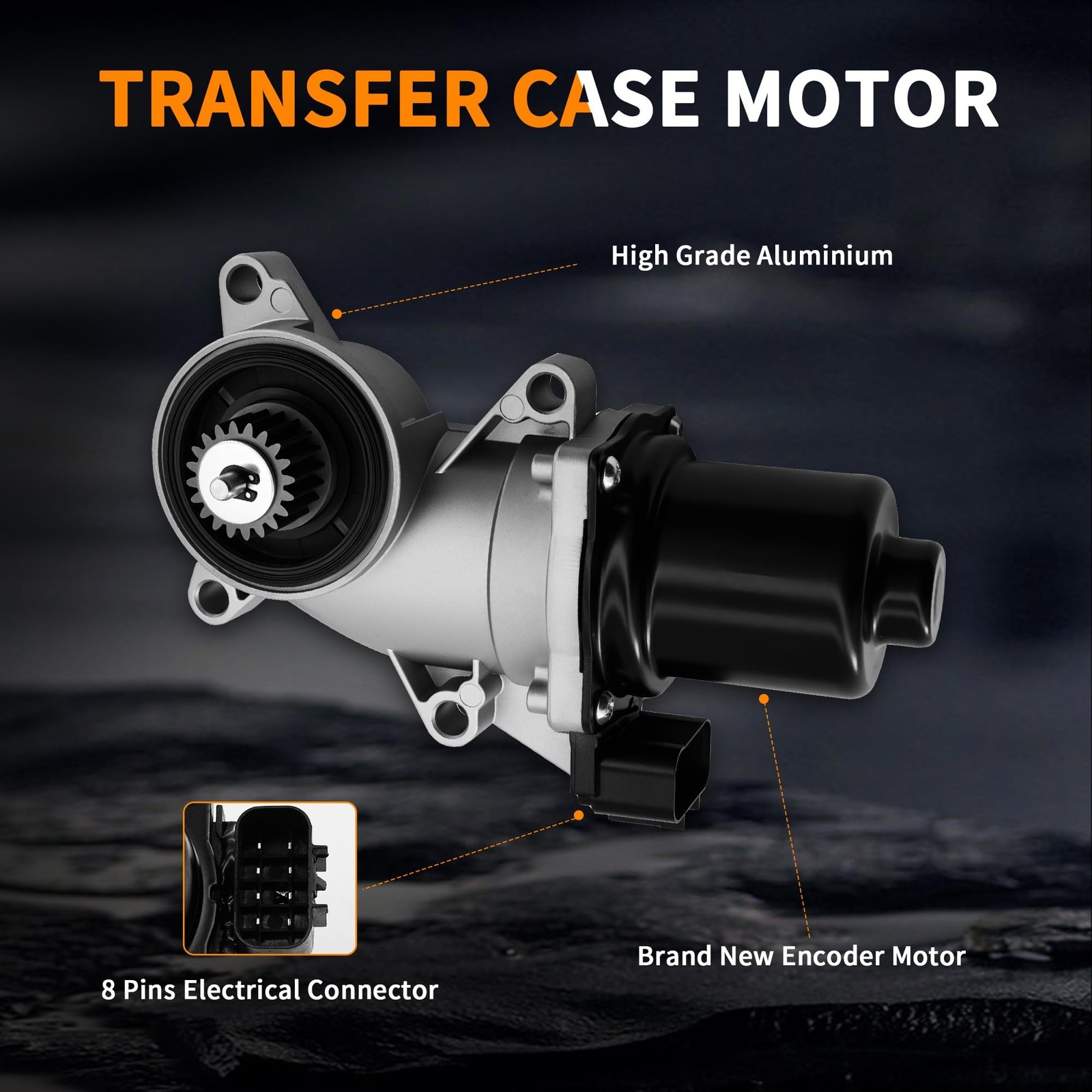 600-899 Transfer Case Motor 4WD Compatible with Escalade ESV Chevrolet Avalan…