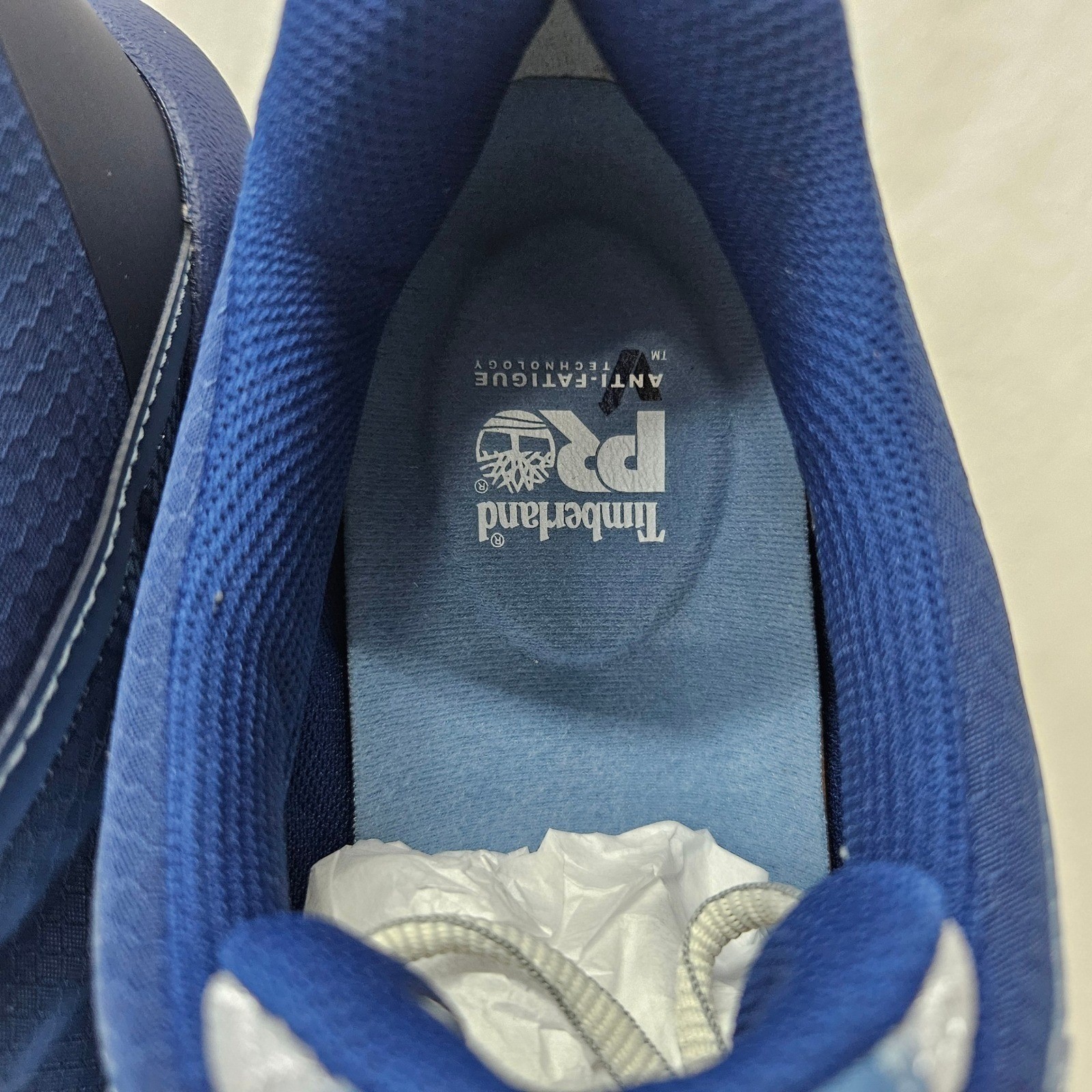 Timberland PRO Radius Work Safety Shoe TB1A41N9484 Blue Women Size 8.5