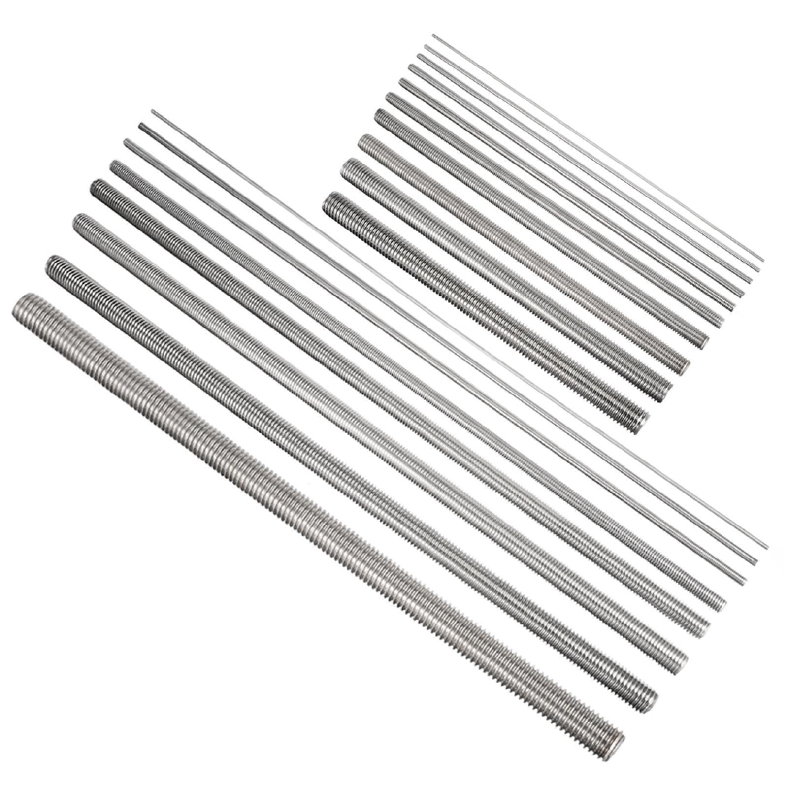 Fully Threaded Rod Right Hand Threads M2 – M20 304 Stainless Steel