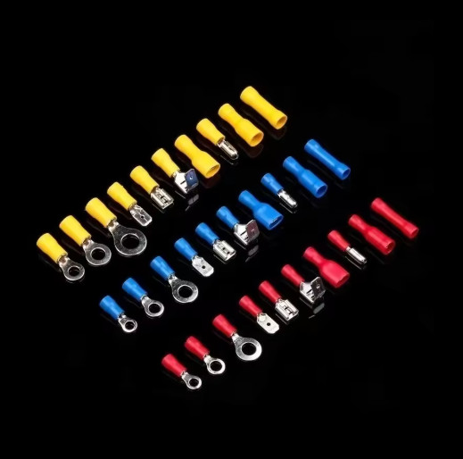 300PCS Wire Connector Kit Male Female Insulated Terminals Cold Crimp