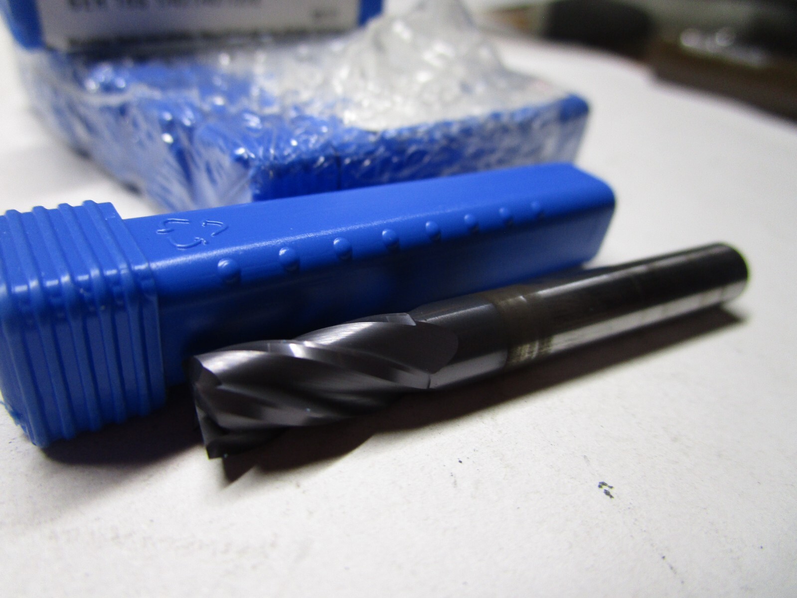 0.2500 Dia x 2.0000 OAL 4 Flute 30° Carbide TA Square End Mill QTY 6