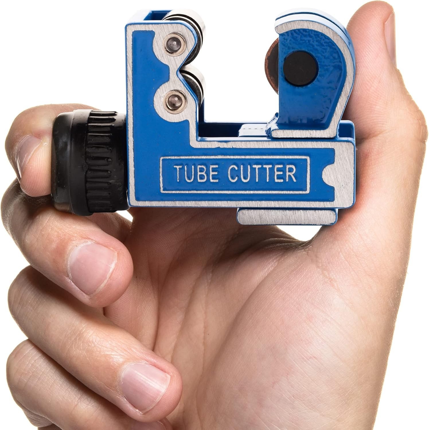 Professional-Grade Mini Pipe Cutter for Copper, PVC & More – Easy Operation