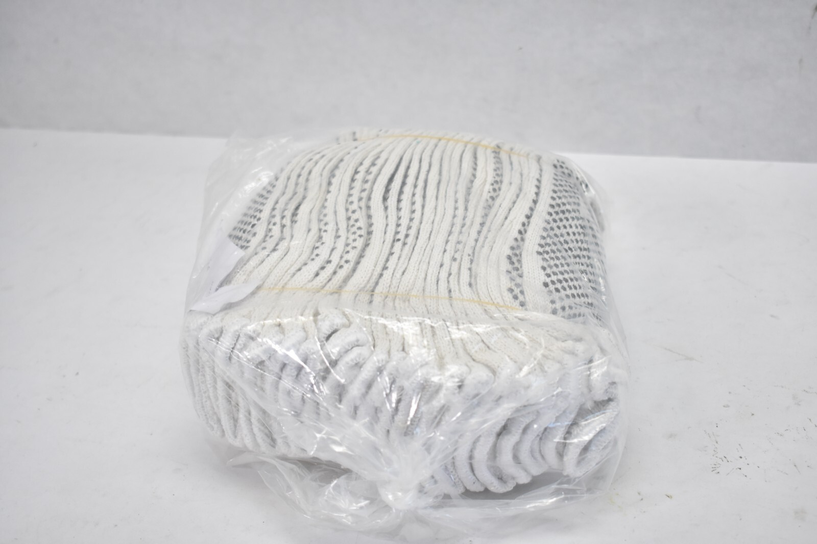 Lot of 12 Pairs Cordova String Knit Gloves PVC Dotted 2 Sided Large Size 3851L