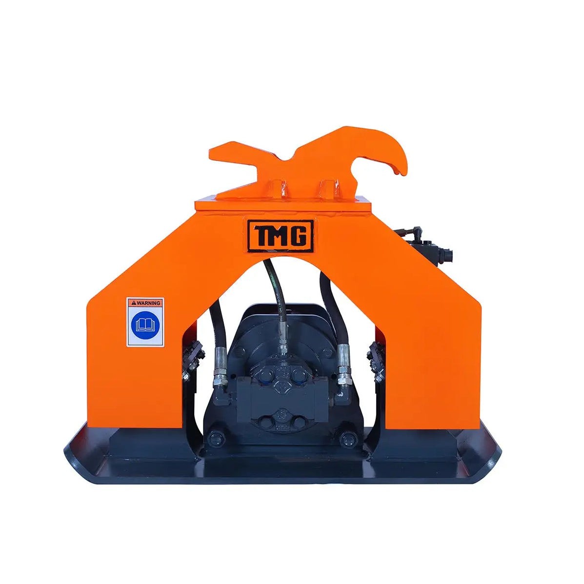 8,800-lbf Hydraulic Plate Compactor, 2-4 Ton Excavator Weight