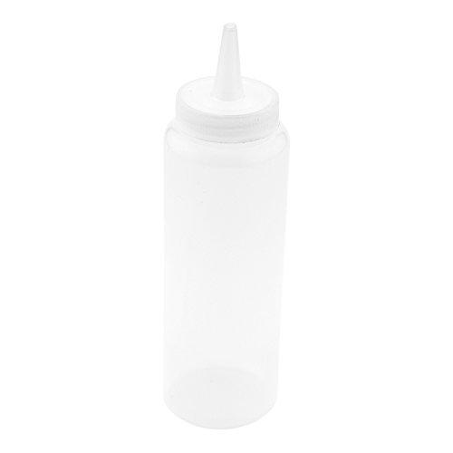 8 Ounce Condiment Squeeze Bottle, 1 With Lid Plastic Squeeze Bottle – Precison