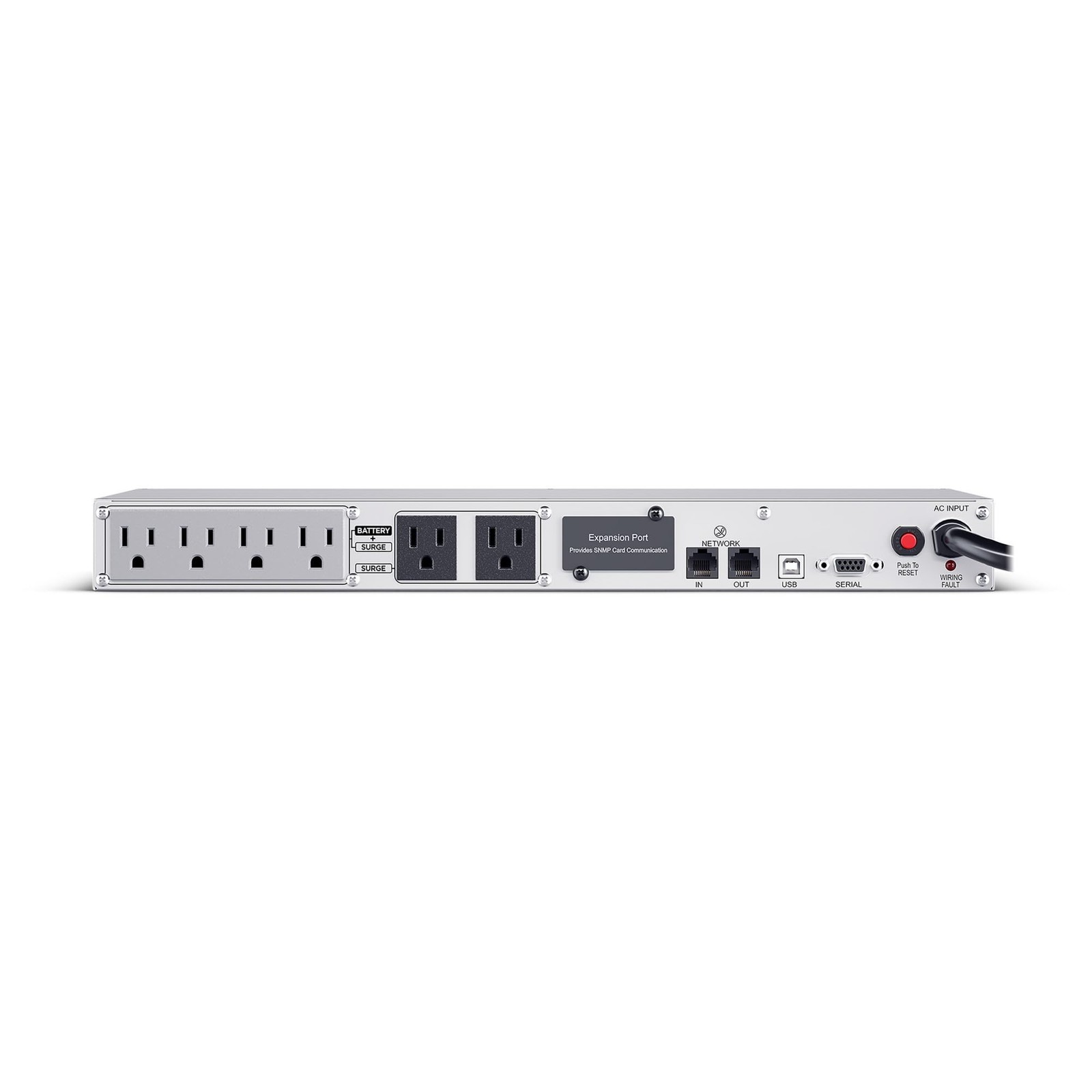 CyberPower CP500PFCRM1U PFC Sinewave UPS Battery Backup and Surge Protector, …