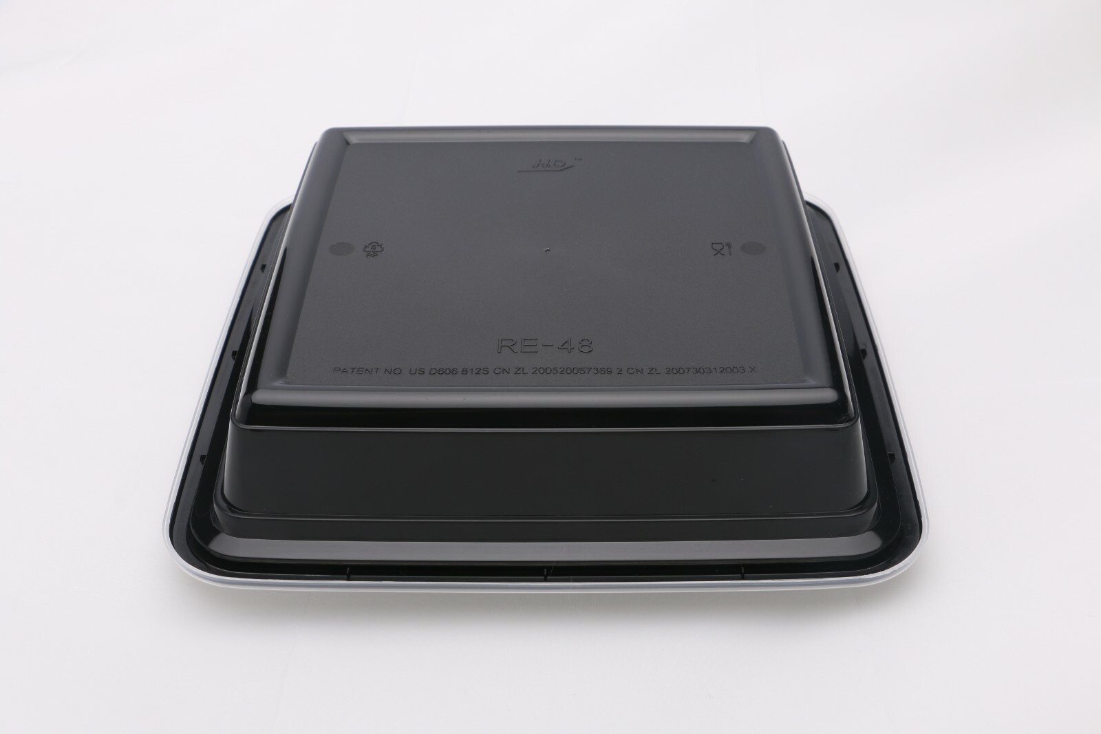 BPA FREE HD Microwave Container 48oz Square 10Pack Food Storage Outdoor Travel