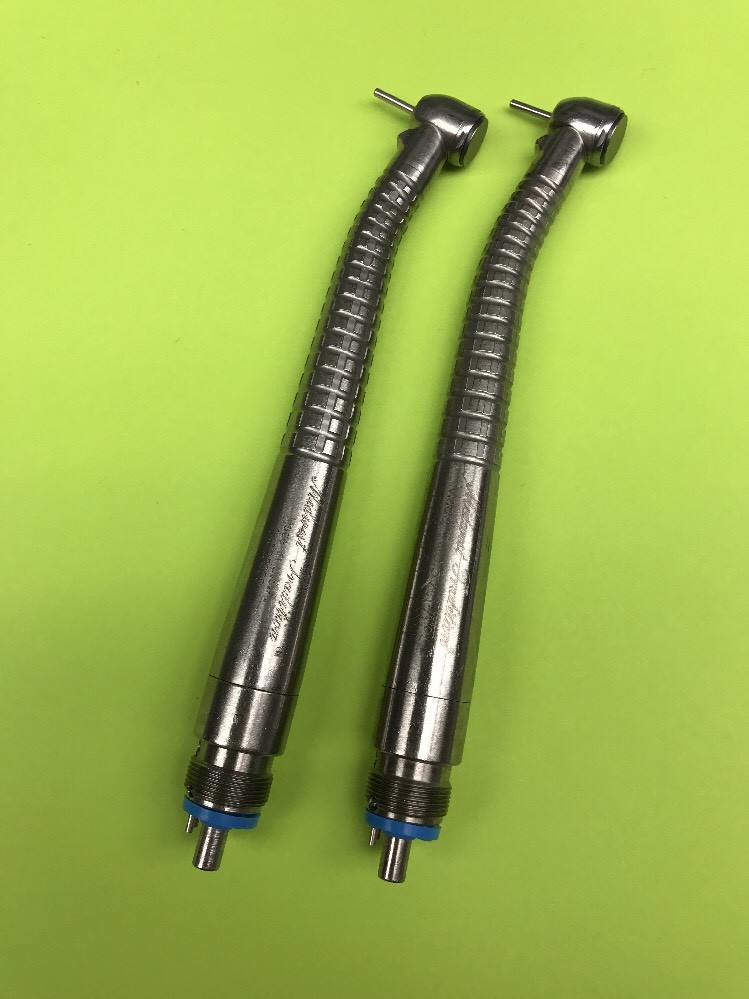 Dental Handpiece / 2 MIDWEST TRADITION PUSH BUTTON HIGH SPEED HP Fiber Optic 30%