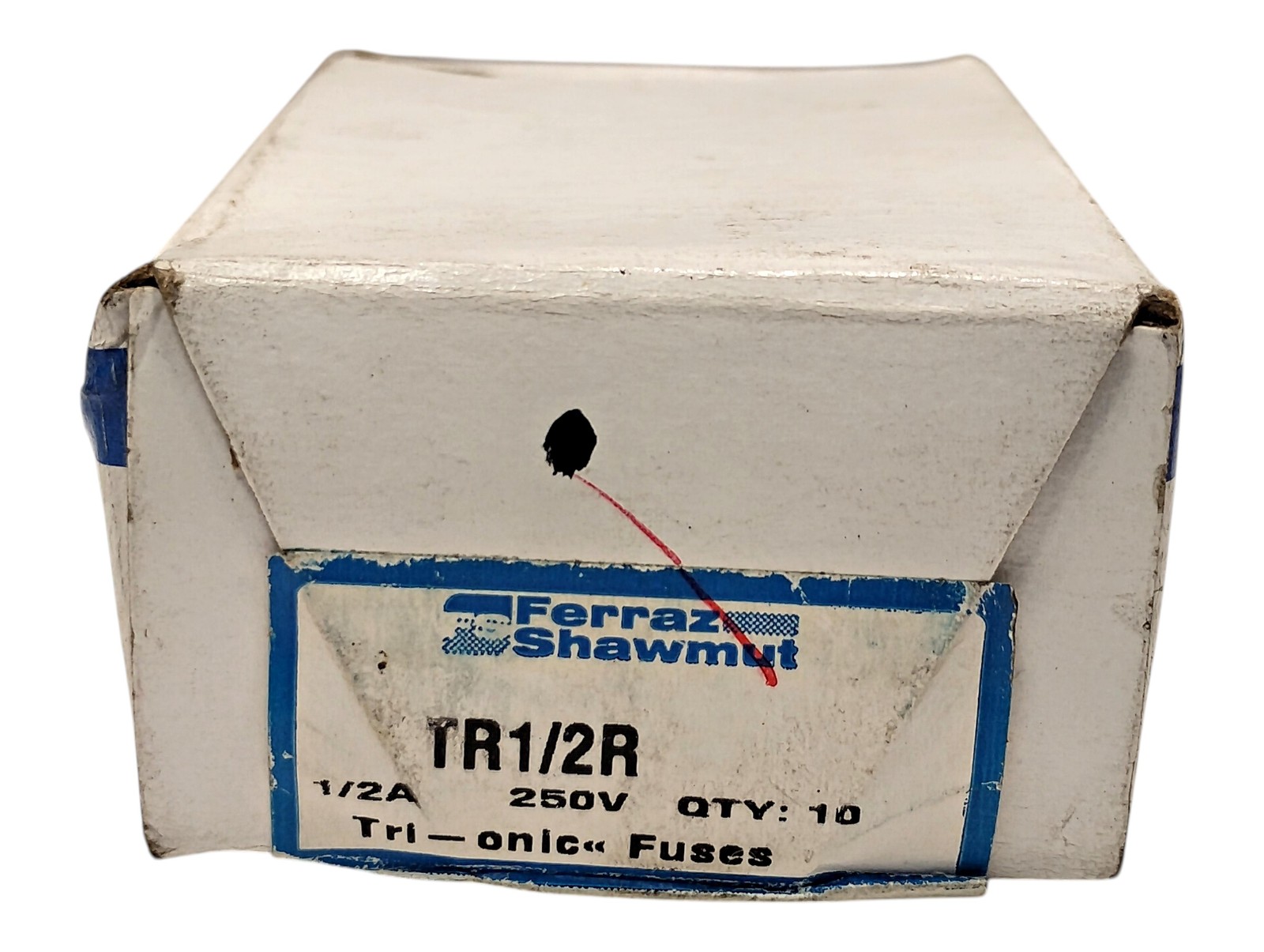 Ferraz Shawmut TR1/2R 250 V AC 0.5 A Current-Limiting Time-Delay Fuse