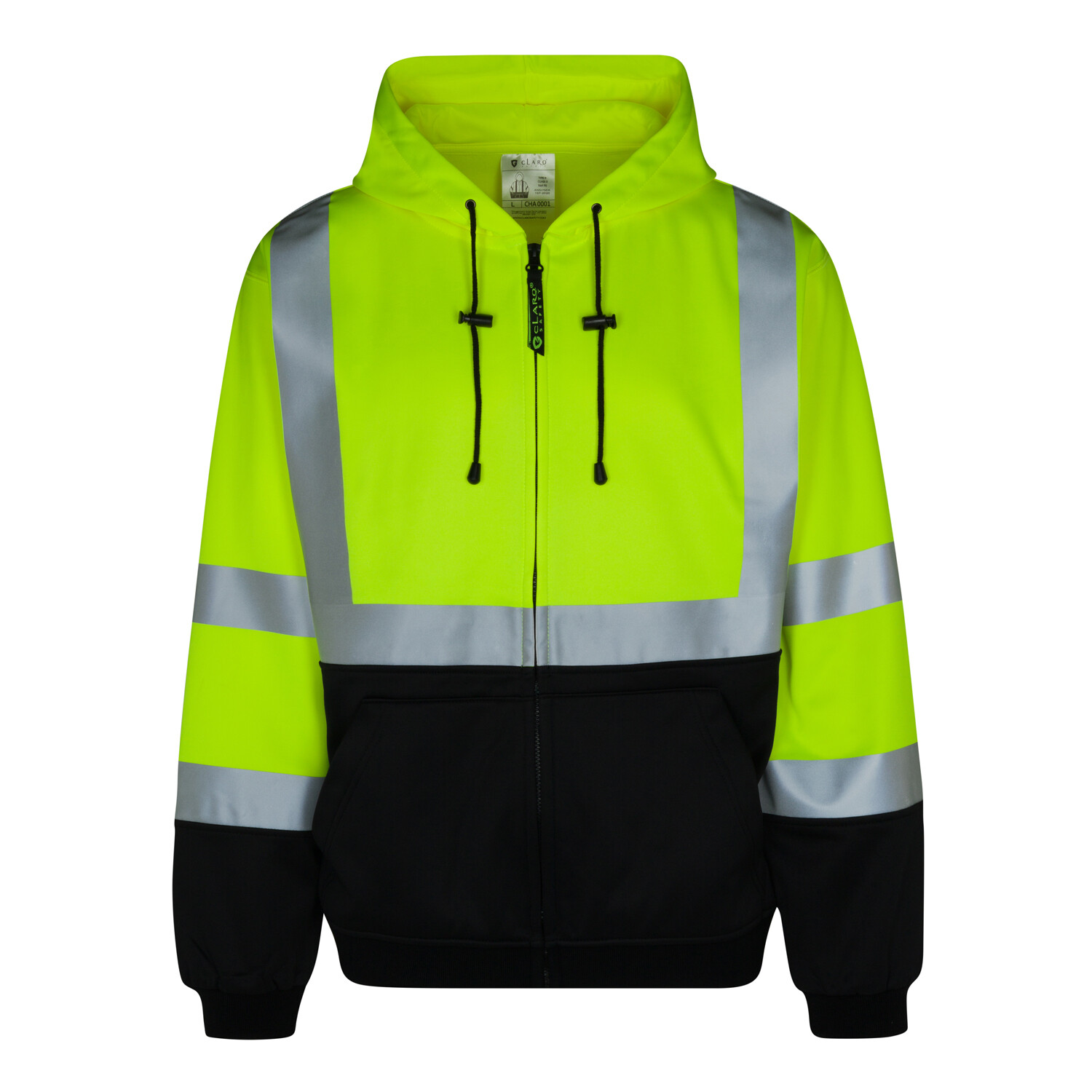 2 Pack Everyday ANSI Class 3 9oz Full-Zip Sweatshirts /Hoodie