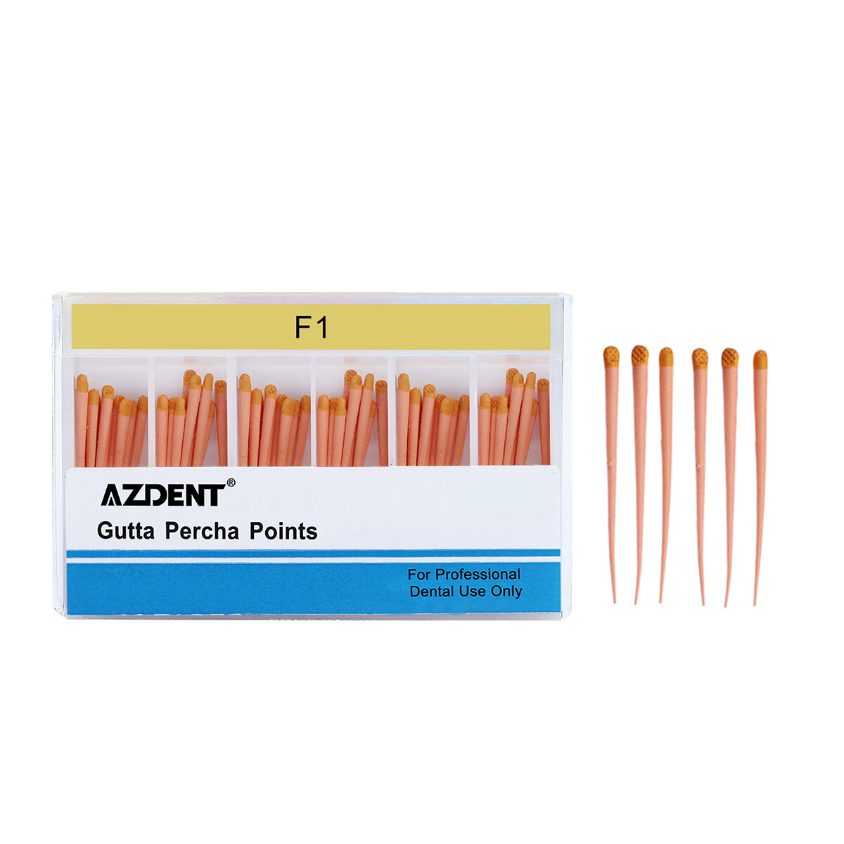 Dental Endo Gutta Percha Points Tips Root Canal ObturationGP 0.04/0.06 F1 F2 F3