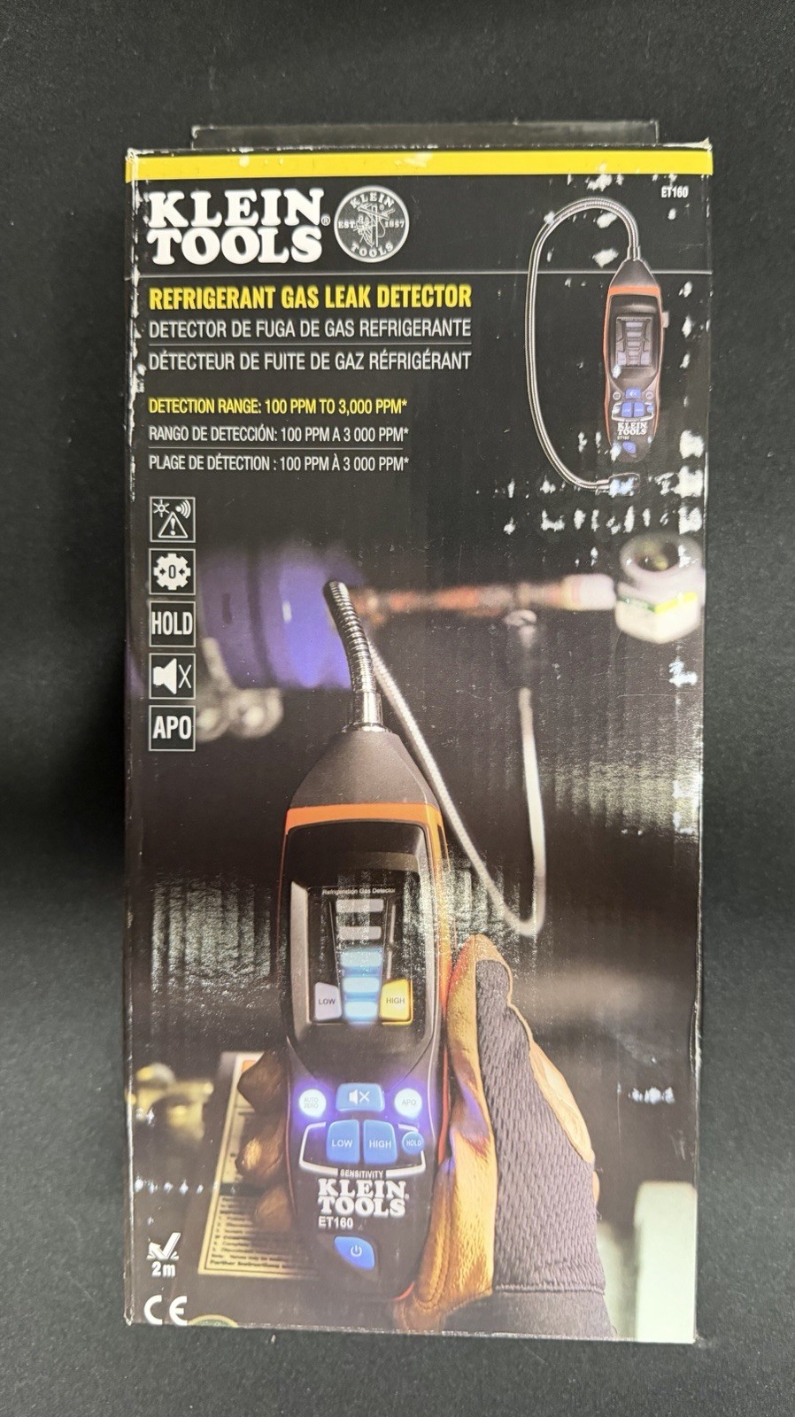 Klein Tools ET160 – REFRIGERANT – Gas leak Detector – Brand New