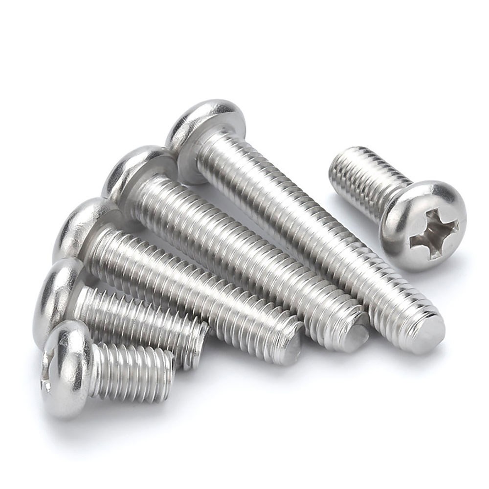 Phillips Pan Head Machine Screws M1.2 M1.4 M1.6 M2 M3 M4 Nickel Plated Screw