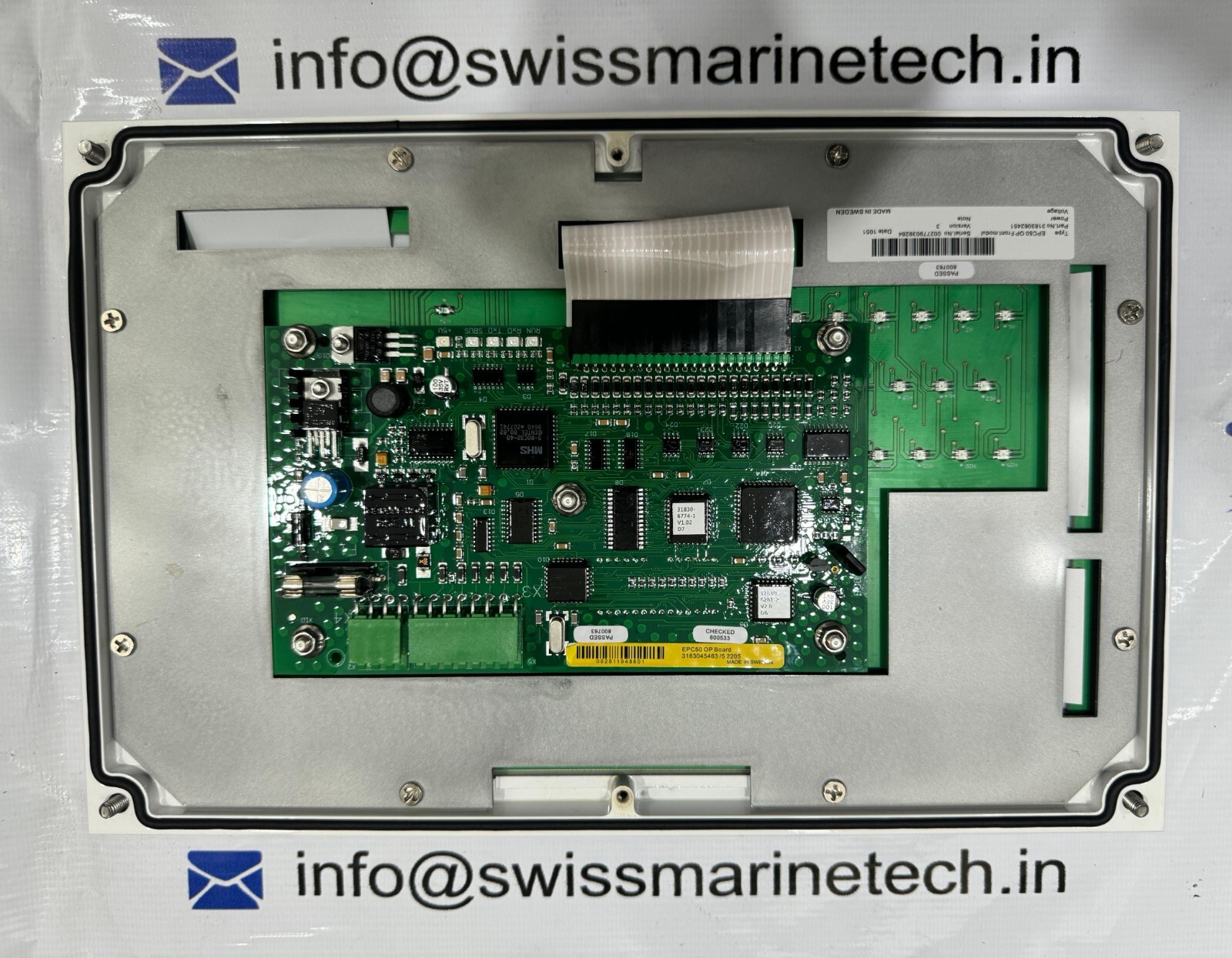 Alfa Laval EPC 50 OP Front Module With OP Board (3183062451+3183045463) BrandNew