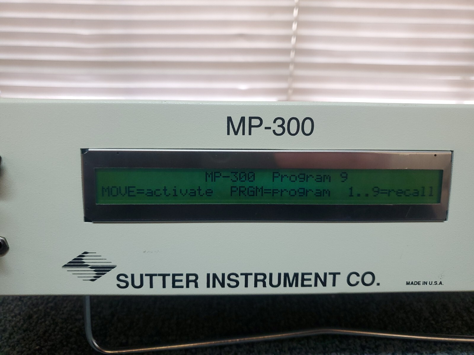 Sutter Instruments MP-300 Motorized Micromanipulator Controller Only