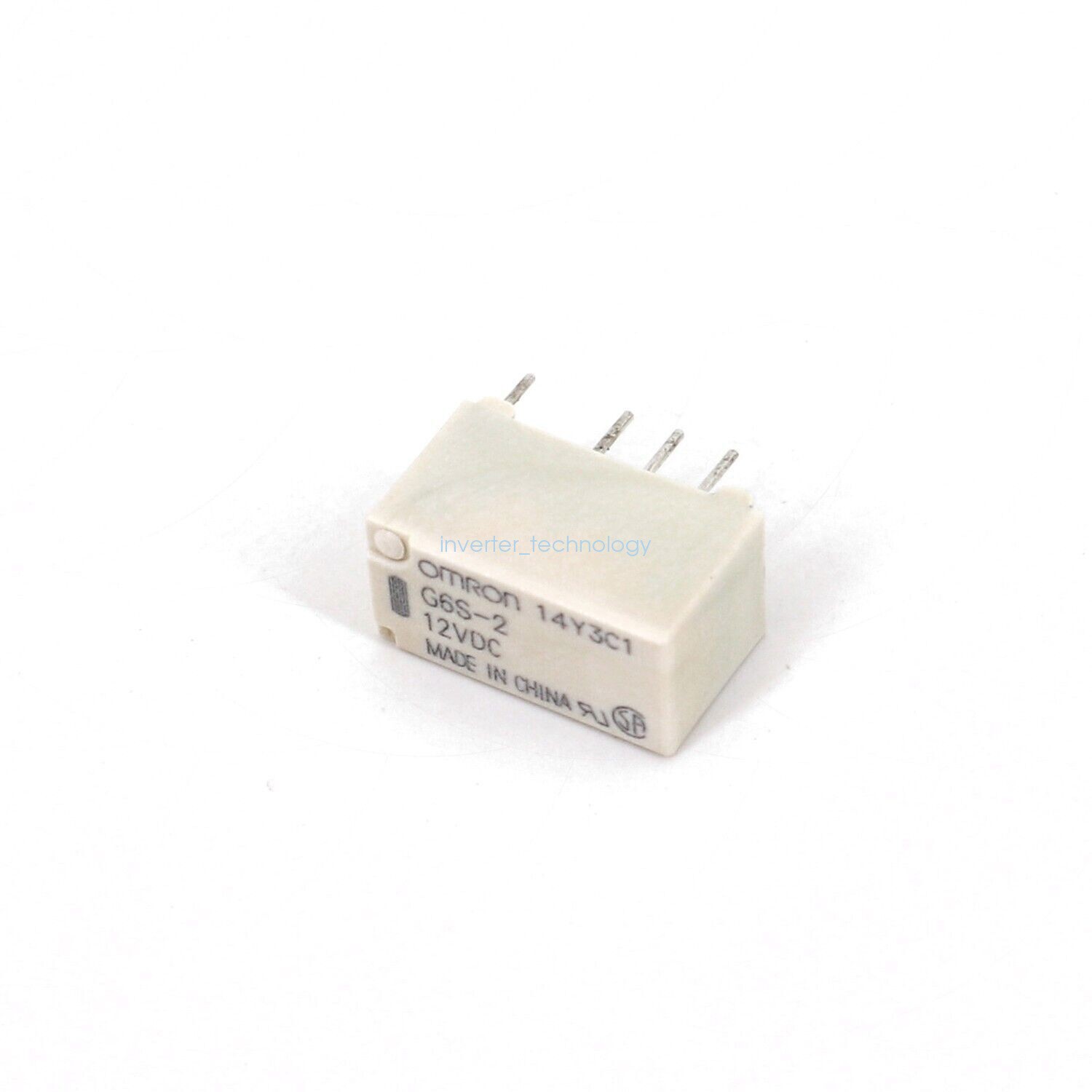10PCS Omron G6S-2 DC12V 8-Pin DPDT PCB Mount Mini Signal Relay Fast Ship