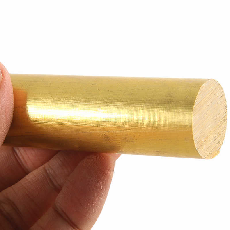 Brass Round Bar Rod Solid Dia 3mm 5mm 8mm 10mm 20mm – 50mm Length 100mm – 300mm