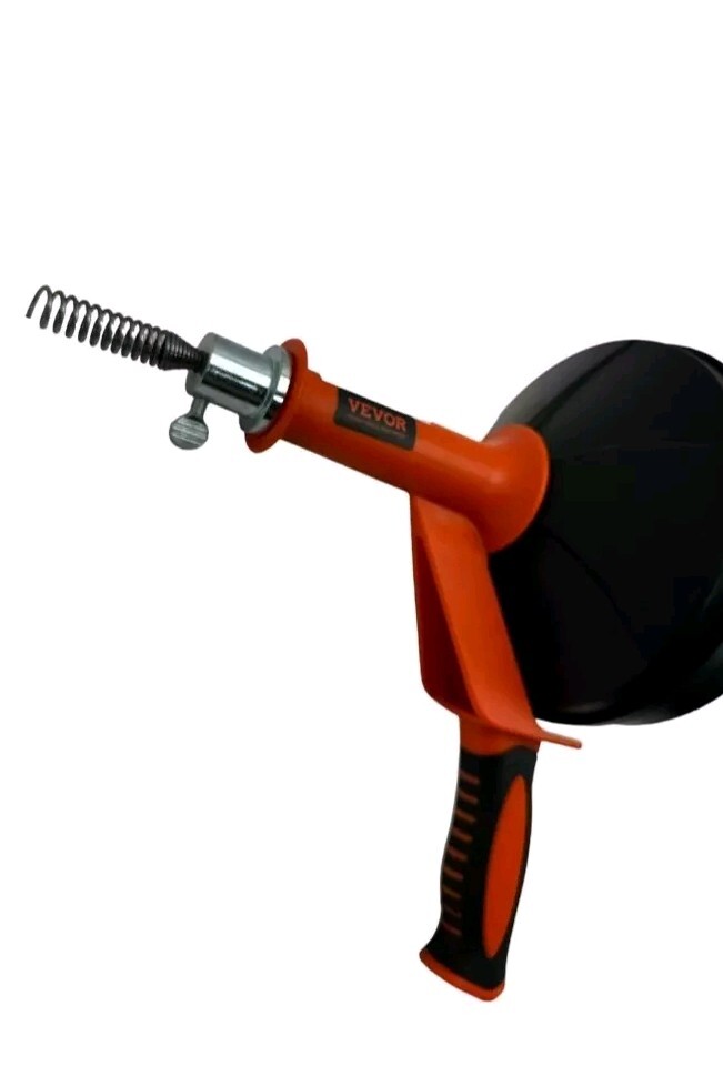 Vevor Hand Held Pipe Auger 25ft Drill Adaptable RC-2005F (BB)