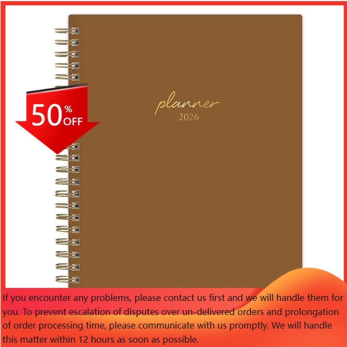 Blue Sky 2026 Weekly/Monthly 15 Months Planner and Notes 5.875″x8.625″