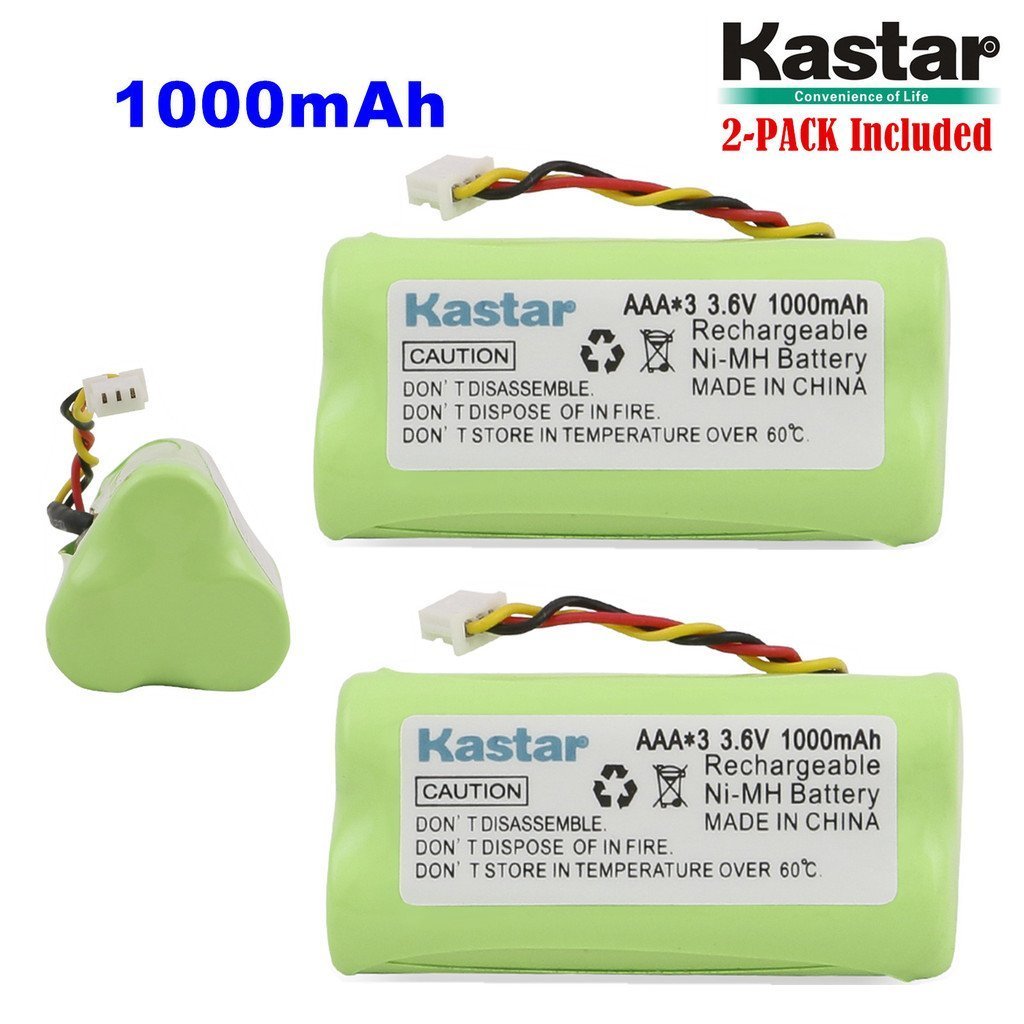 2 X Kastar Motorola Symbol LS-4278 DS-6878 Replacement Battery 1000mAh AAA 3.6v