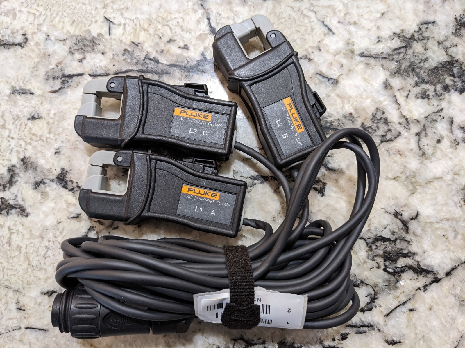 Fluke I20/200A CLAMP PQ3 Fluke 3-Phase Mini Current Clamps 20A/200A Switchable