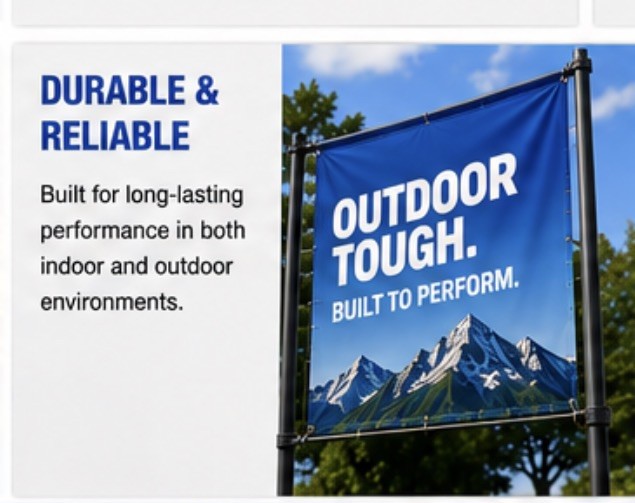 60” x 150FT Medium Polyester Banner canvas Roll Solvent UV Latex Printable