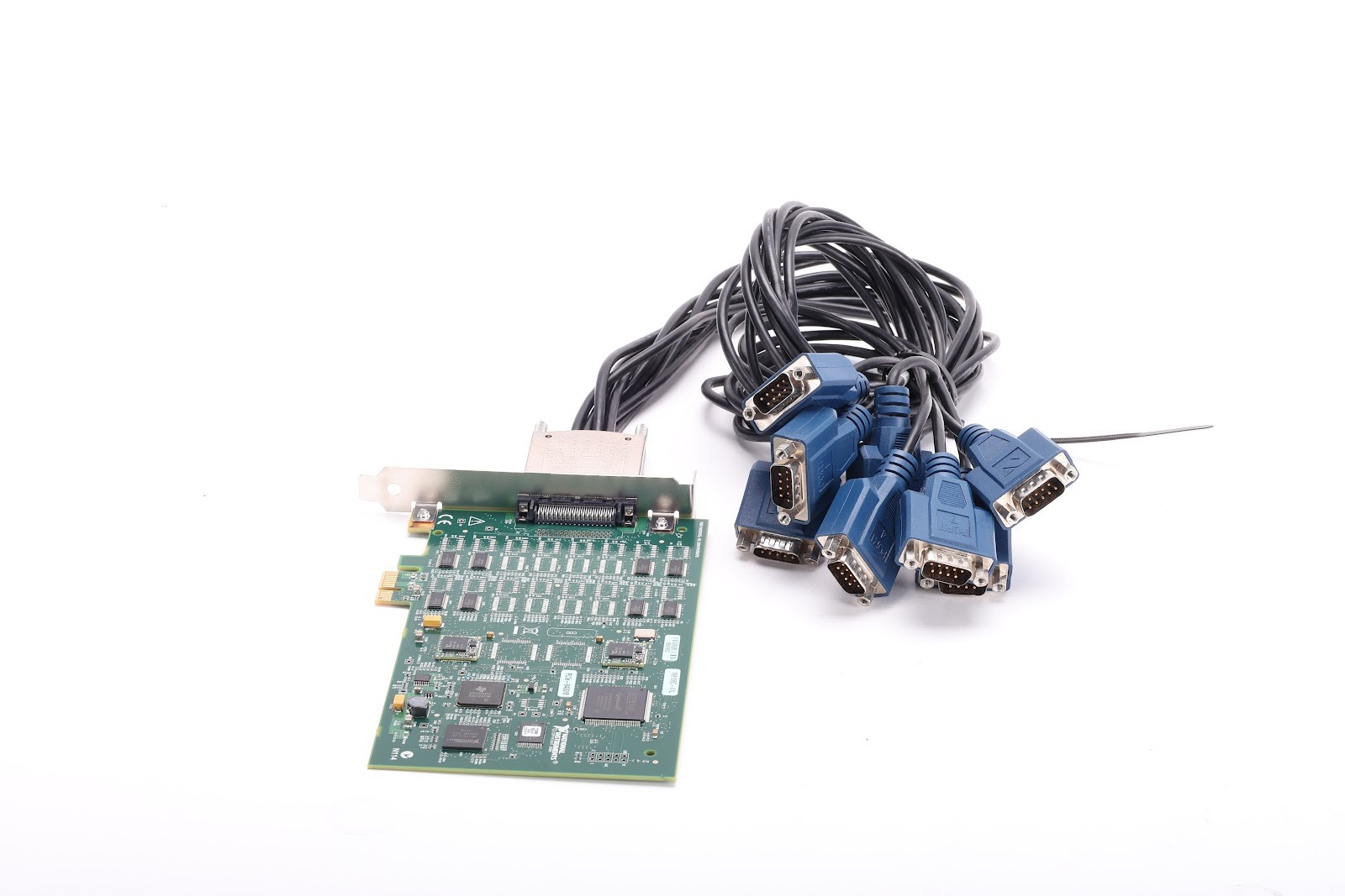 National Instruments NI PCIe-8430/8 8-Port RS232 Serial Interface SH68-8DB9 Cord