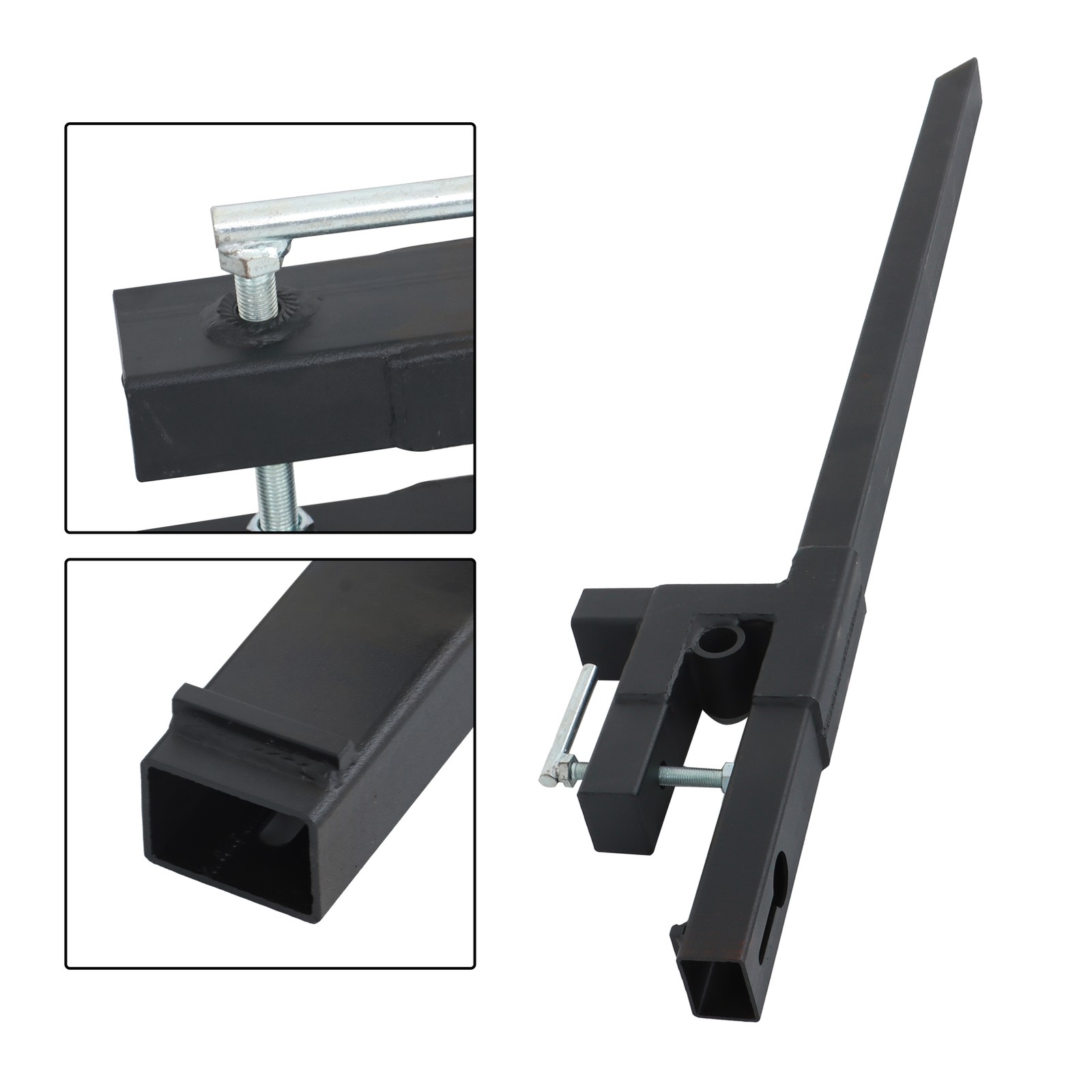 60″ Heavy Duty Quick Attach Bucket Fork Clamp on Pallet Forks 2000 lbs