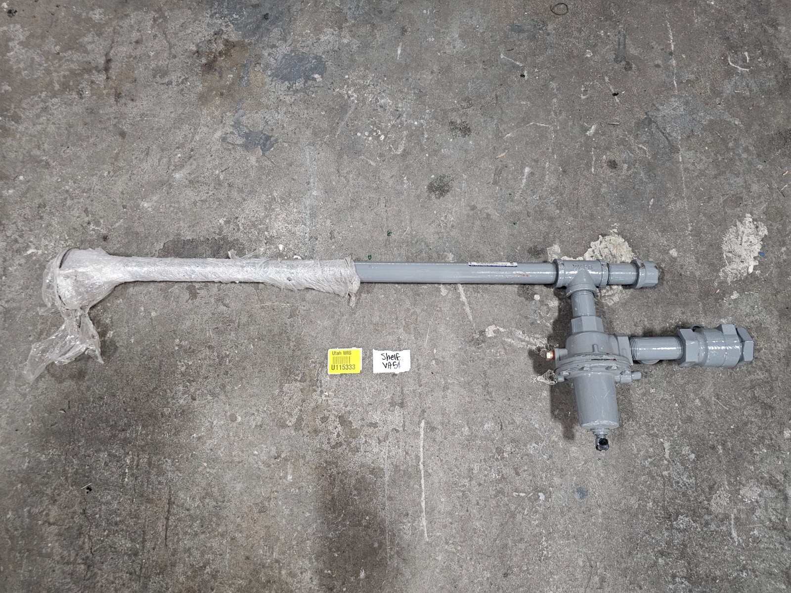 R.W Lyall Relief Valve 1 FPT X 1 NPS AGL29000430, Gray Powder Coated Finish
