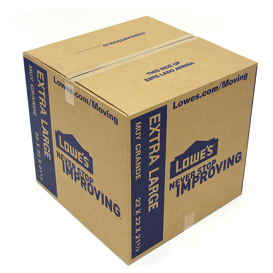 Pack of 5 Extra Large Cardboard Boxes 22″ x 22″ Moving Shipping Packing Supplies