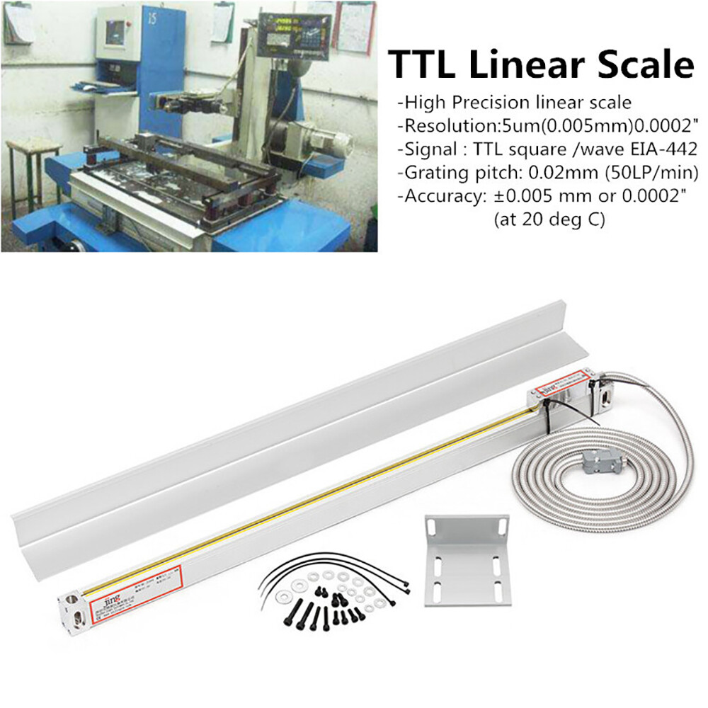 Linear Scale Digital Readout 2/3 Axis DRO Display Kit for Bridgeport Mill Lathe